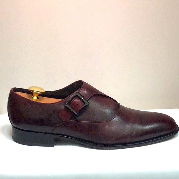 HUGO BOSS Cordovan Monk Strap - Picture 5 of 8